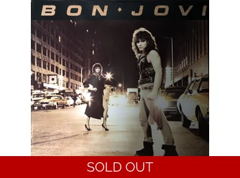 Bon Jovi - Bon Jovi - UK 1st Press Black Vinyl LP